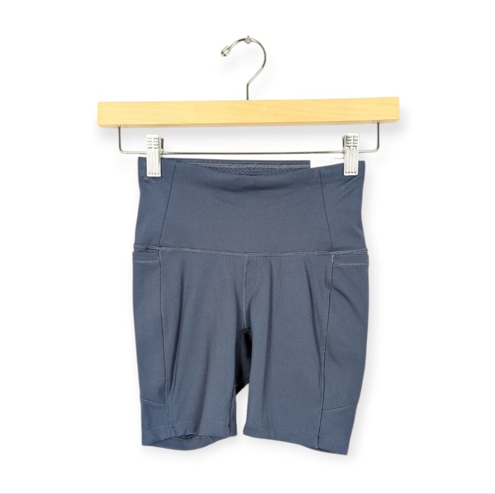 CALIA Blue Energize High Rise Bike Shorts Size XXS